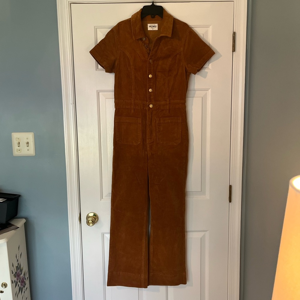Show Me Your MUMU Corduroy Jumpsuit